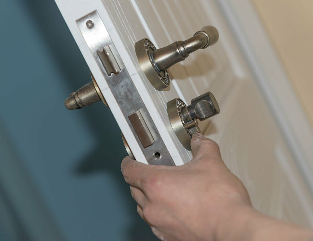 Installing a lock